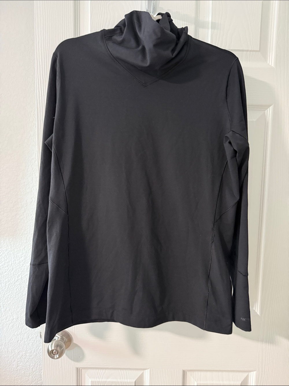 Arc’teryx Black Long-Sleeve Turtleneck Top